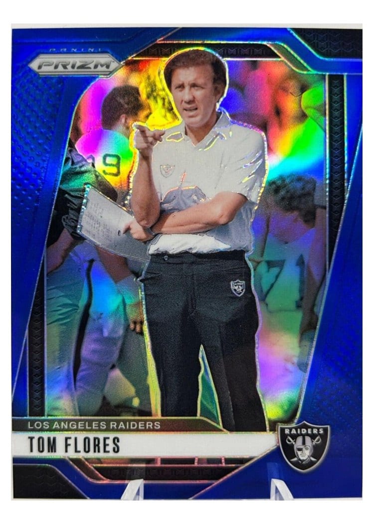 2024 Panini Prizm Base Set Tom Flores #156 card