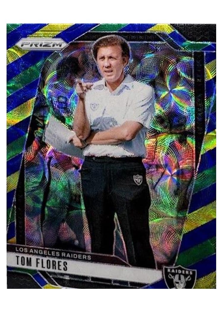2024 Panini Prizm Base Set Tom Flores #156 card