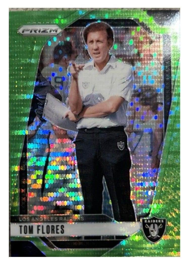 2024 Panini Prizm Base Set Tom Flores #156 card