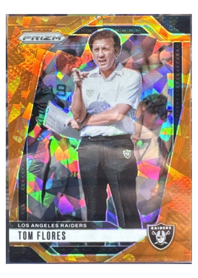 2024 Panini Prizm Base Set Tom Flores #156 card