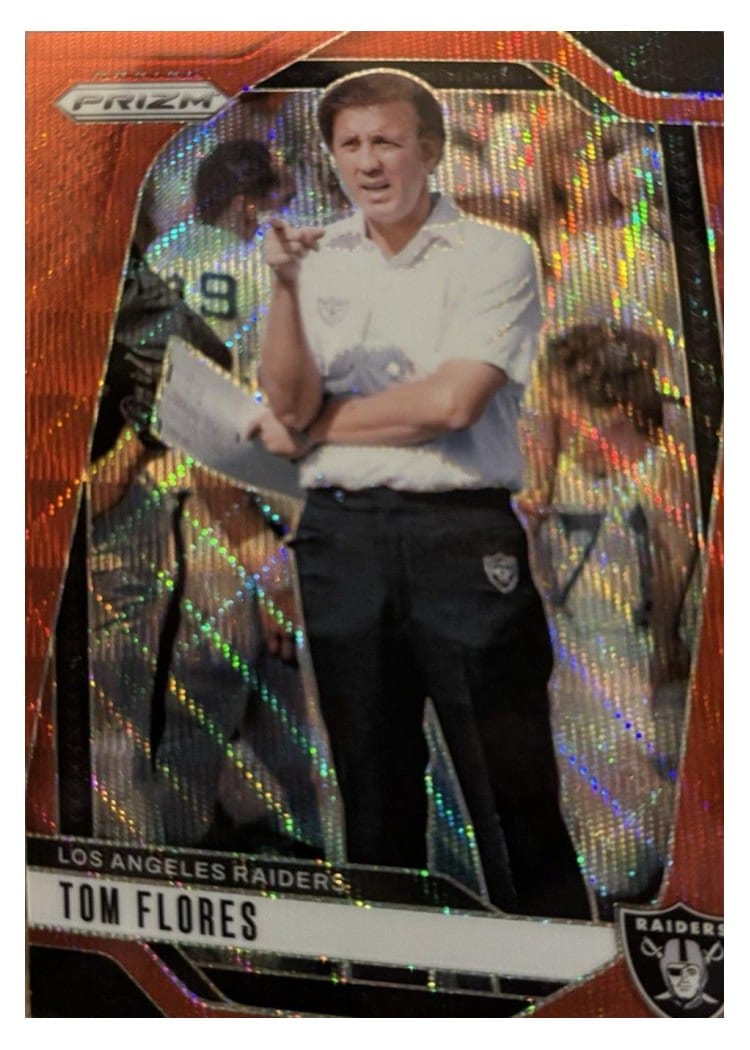2024 Panini Prizm Base Set Tom Flores #156 card