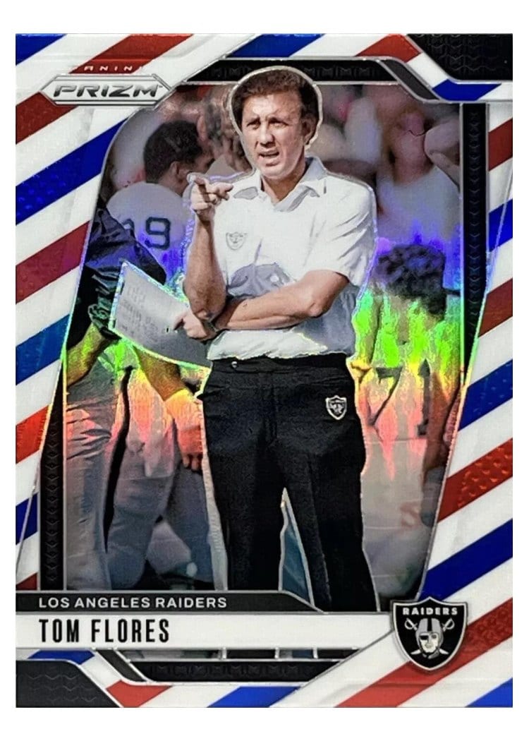 2024 Panini Prizm Base Set Tom Flores #156 card