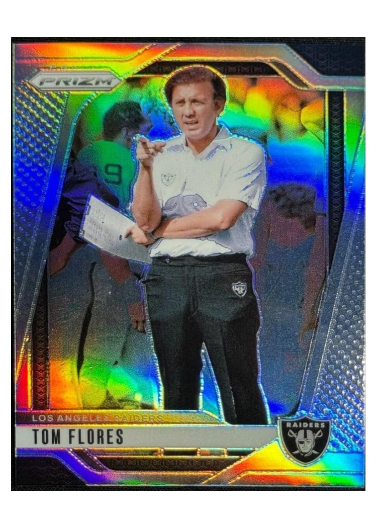 2024 Panini Prizm Base Set Tom Flores #156 card