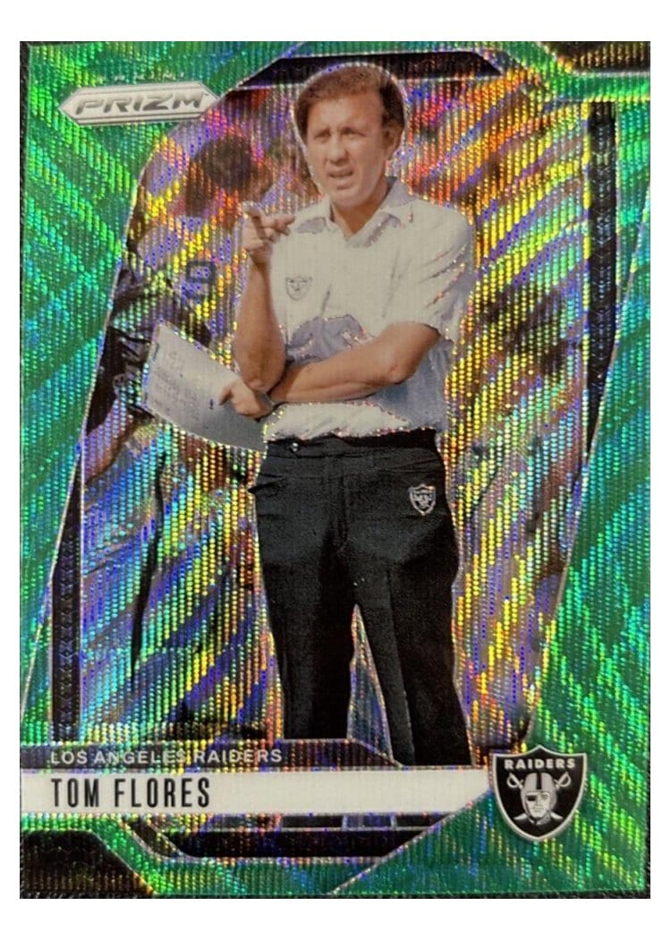 2024 Panini Prizm Base Set Tom Flores #156 card