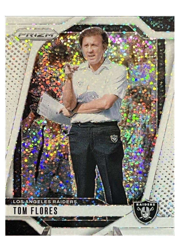 2024 Panini Prizm Base Set Tom Flores #156 card