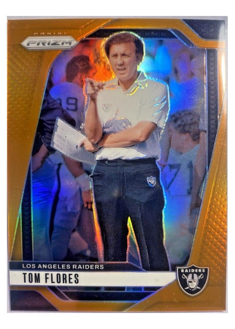 2024 Panini Prizm Base Set Tom Flores #156 card