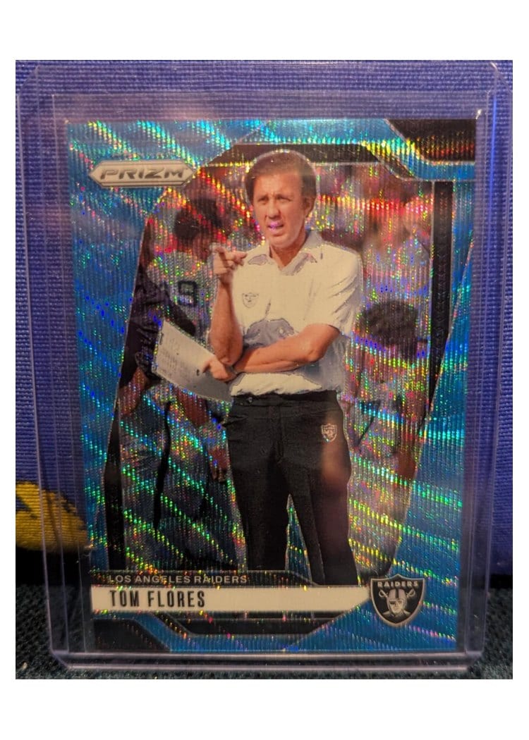 2024 Panini Prizm Base Set Tom Flores #156 card