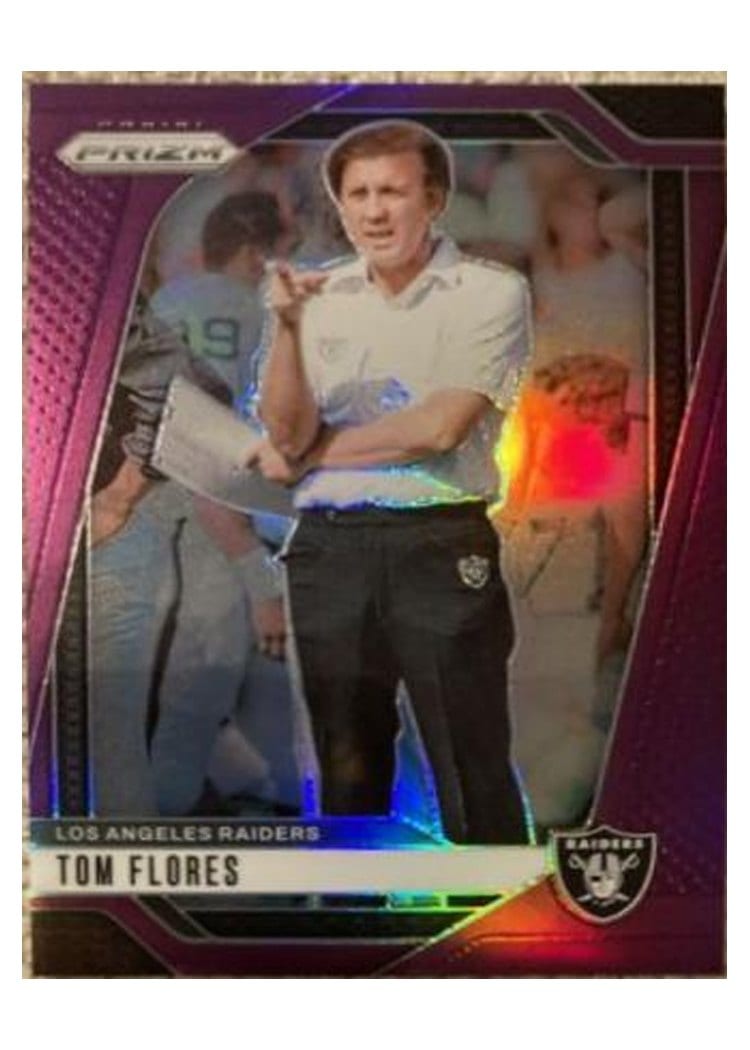 2024 Panini Prizm Base Set Tom Flores #156 card