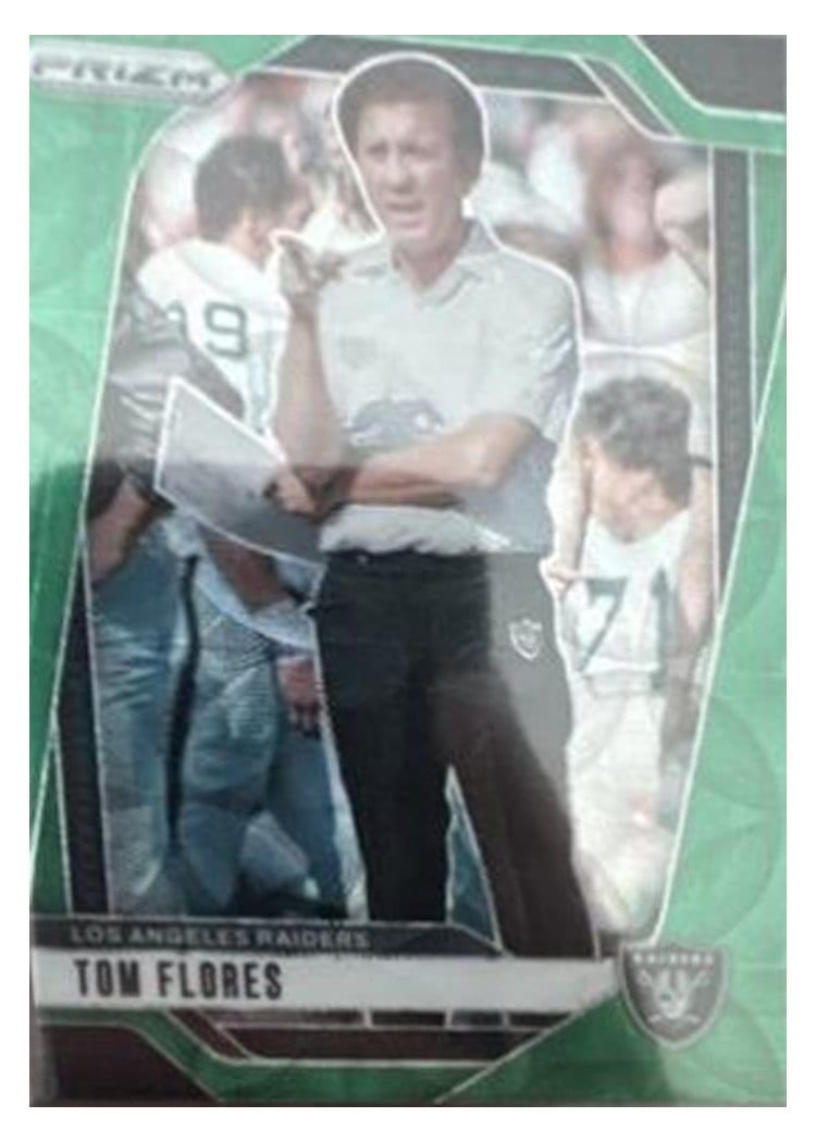 2024 Panini Prizm Base Set Tom Flores #156 card