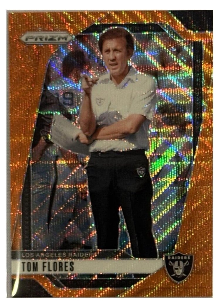 2024 Panini Prizm Base Set Tom Flores #156 card