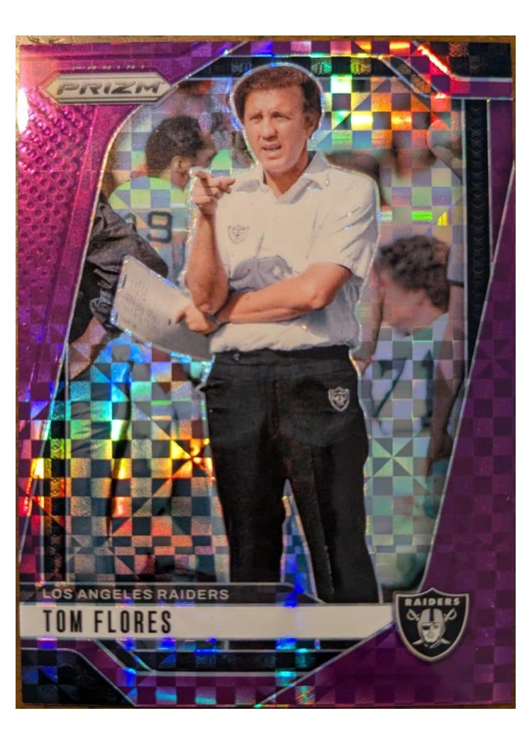 2024 Panini Prizm Base Set Tom Flores #156 card