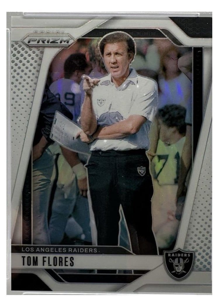 2024 Panini Prizm Base Set Tom Flores #156 card