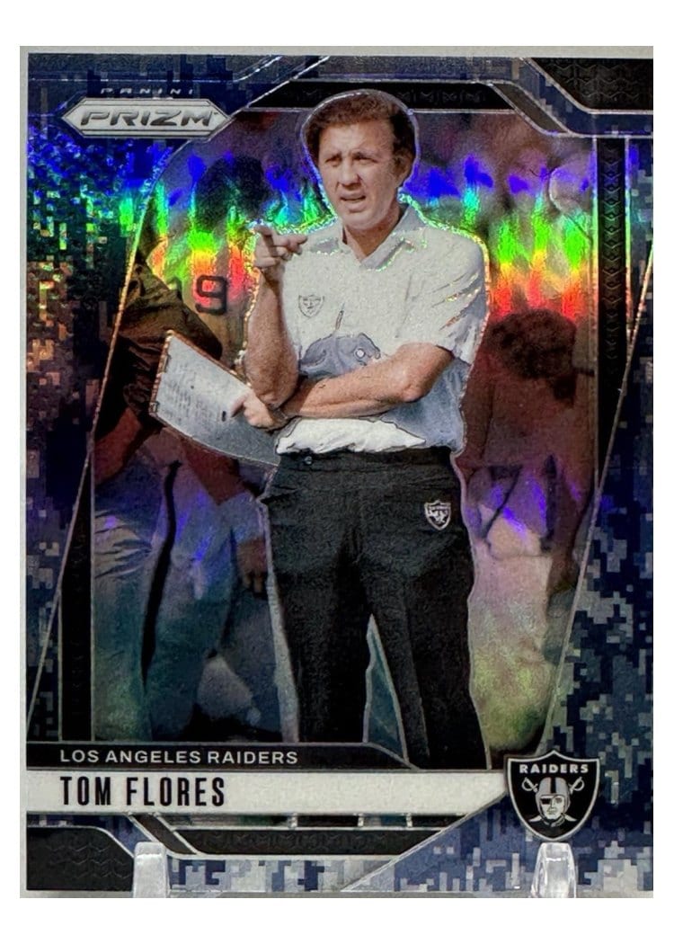 2024 Panini Prizm Base Set Tom Flores #156 card