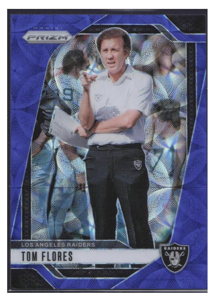 2024 Panini Prizm Base Set Tom Flores Choice Blue #156 card