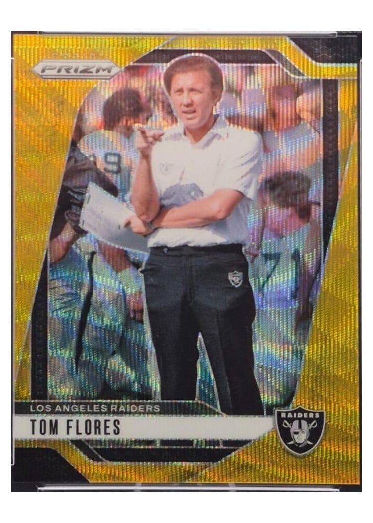 2024 Panini Prizm Base Set Tom Flores #156 card