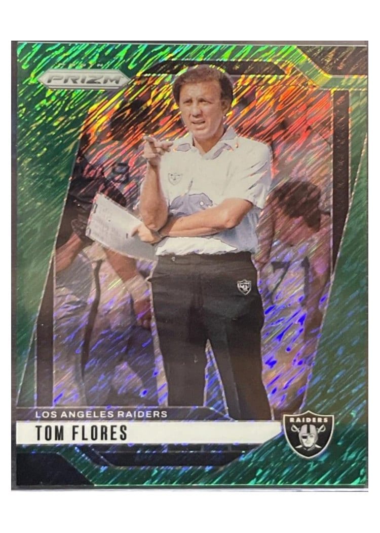 2024 Panini Prizm Base Set Tom Flores #156 card
