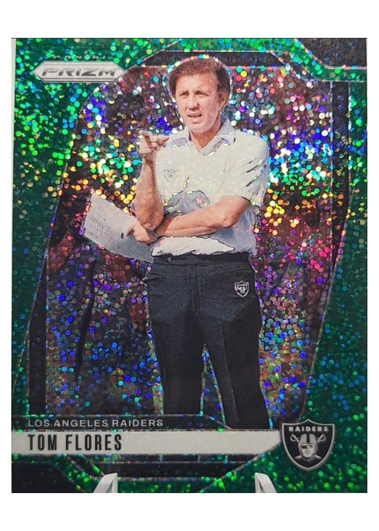 2024 Panini Prizm Base Set Tom Flores #156 card