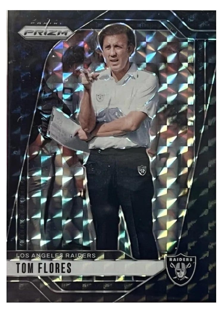 2024 Panini Prizm Base Set Tom Flores #156 card