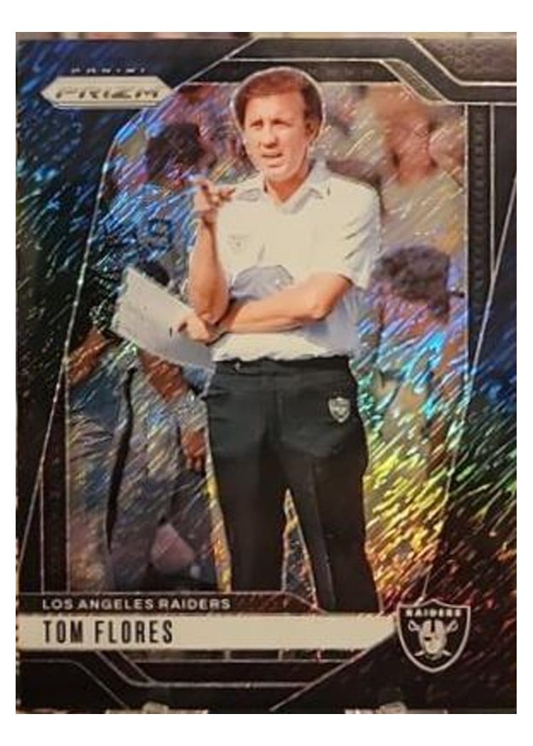 2024 Panini Prizm Base Set Tom Flores #156 card