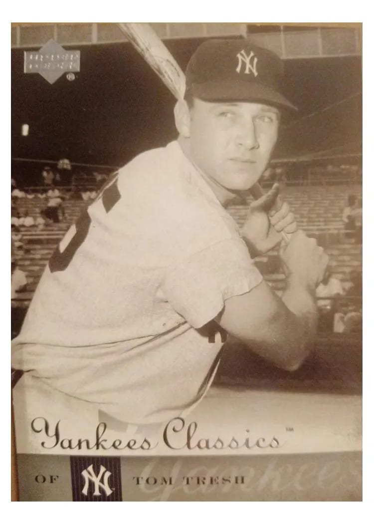 2004 Upper Deck Yankees Classics Tom Fresh #64 card