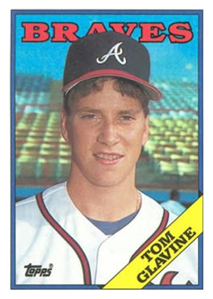 1988 Topps Base Set Tom Glavine #779 card