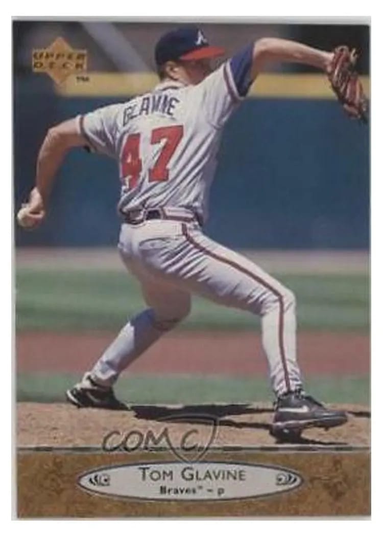 1996 Upper Deck Tom Glavine #9 card