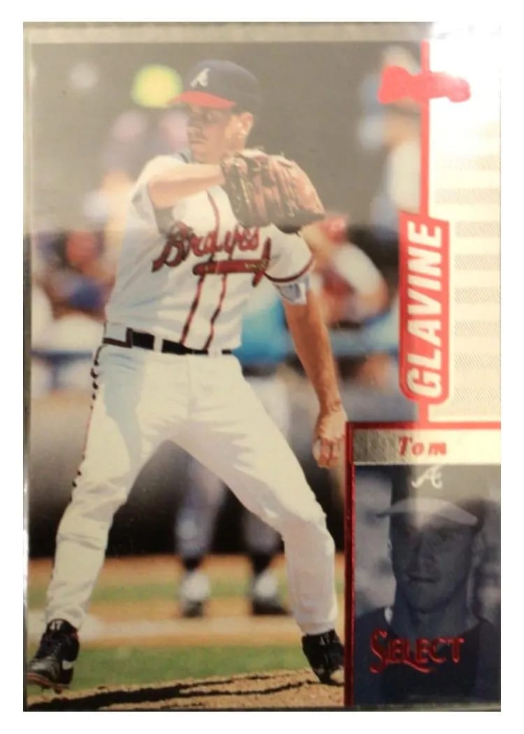 1997 Select Tom Glavine #99 card