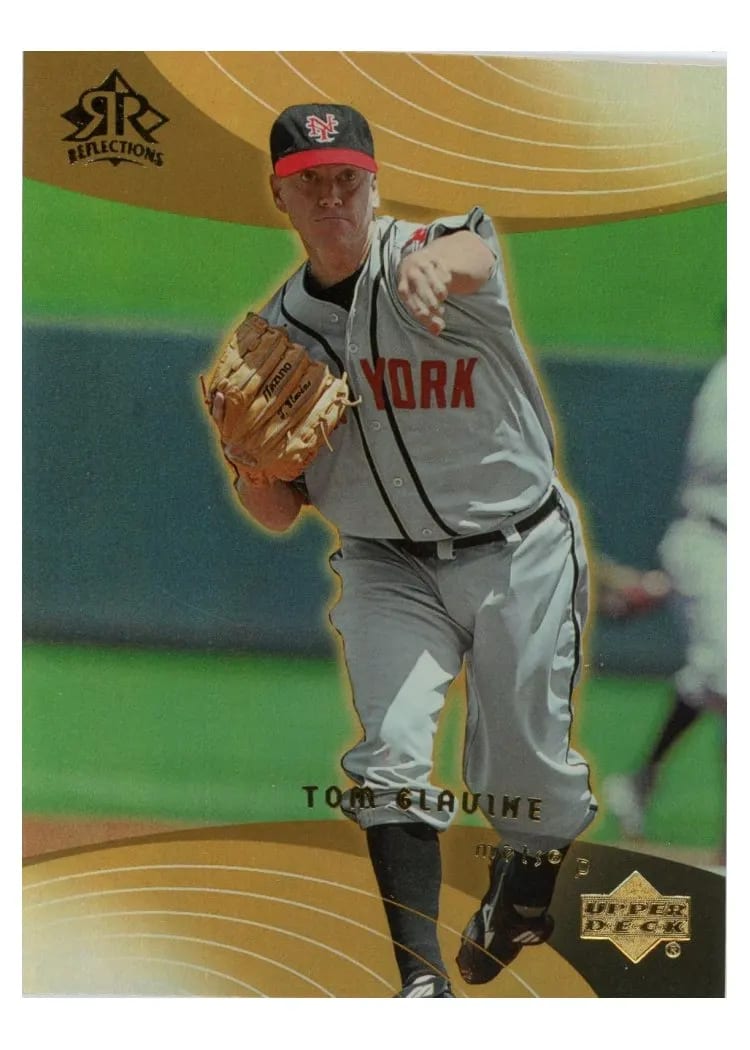 2005 Upper Deck Reflections Tom Glavine #90 card