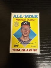 2023 Topps 1988 Topps Baseball All-Star Autographs Tom Glavine #88ASA-TG