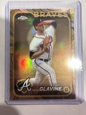 2024 Topps Gilded Collection Base Set Tom Glavine #63 card