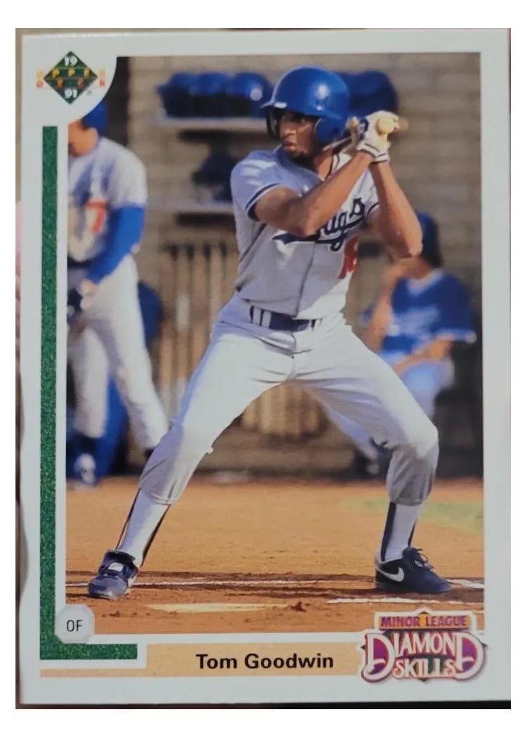 1991 Upper Deck Final Edition Tom Goodwin #9F card