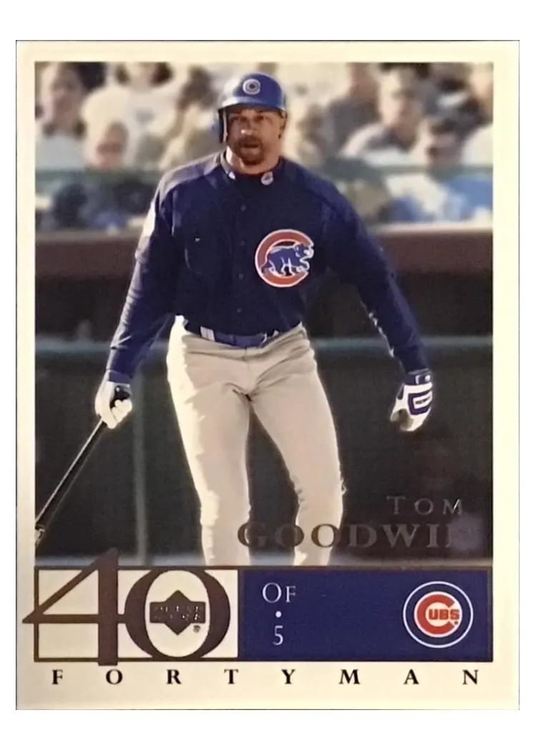 2003 Upper Deck 40 Man Tom Goodwin #476 card