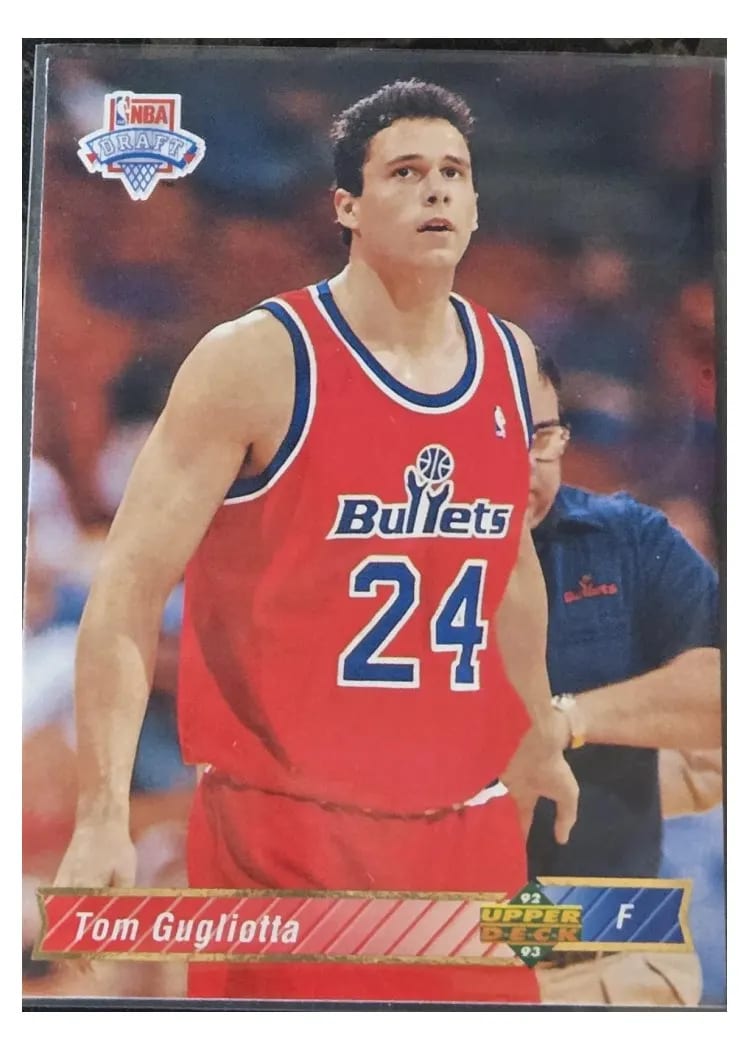 1992 Upper Deck Tom Gugliotta #14 card
