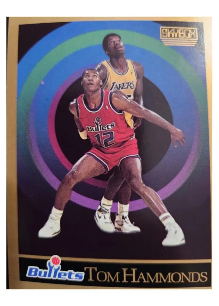 1990 Skybox Tom Hammonds #289 card