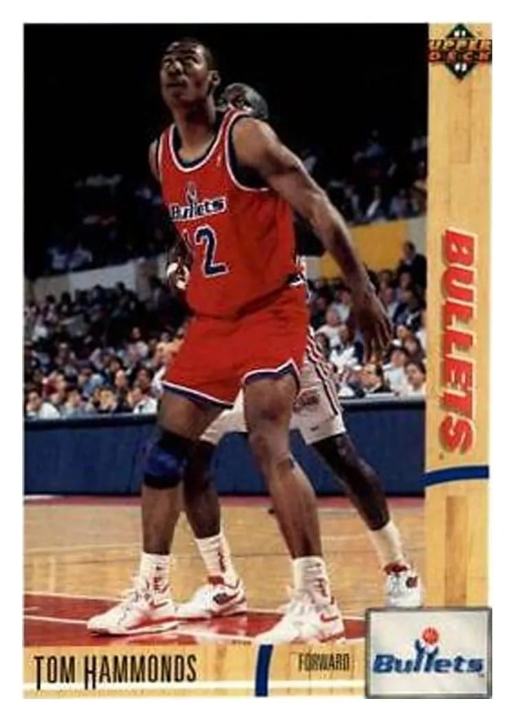 1991 Upper Deck Tom Hammonds #349 card
