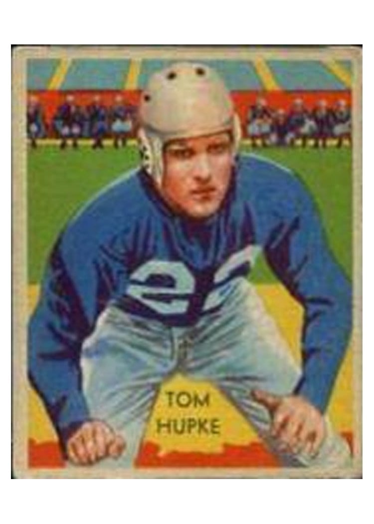 1935 National Chicle Tom Hupke #12 card