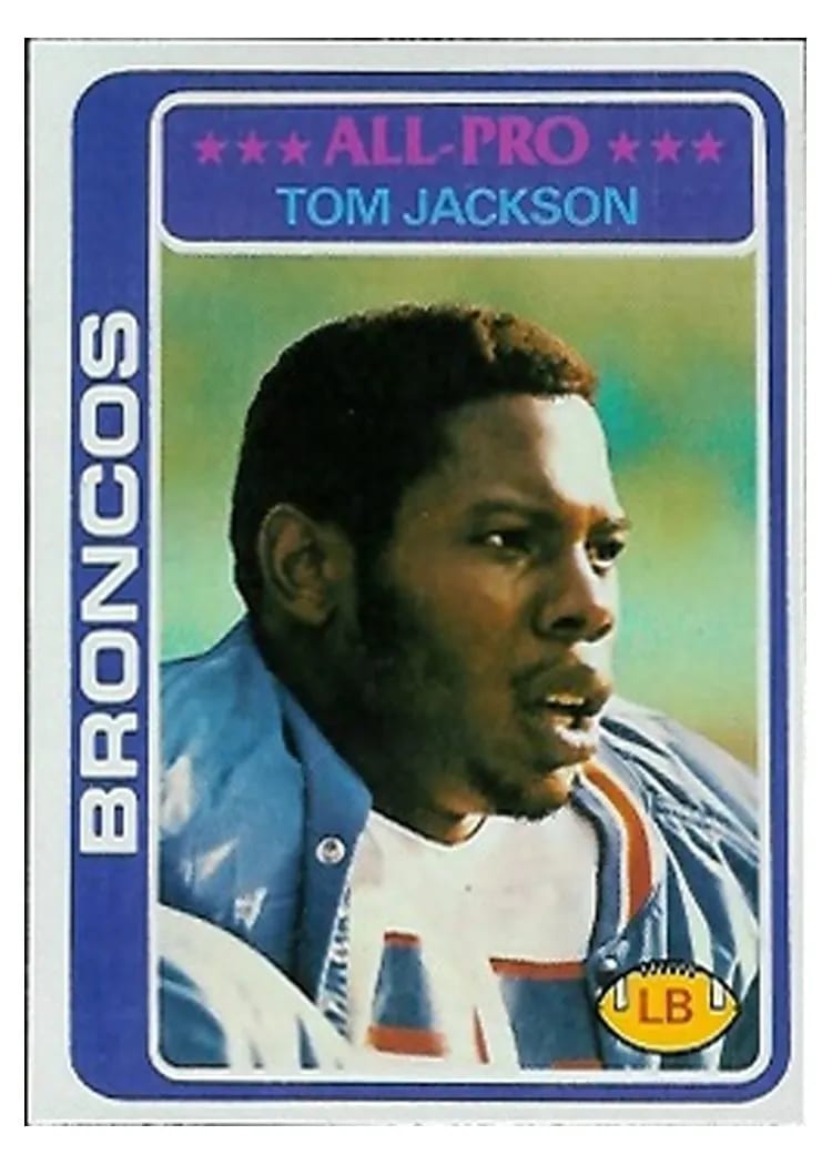 1978 Topps Tom Jackson #240 card