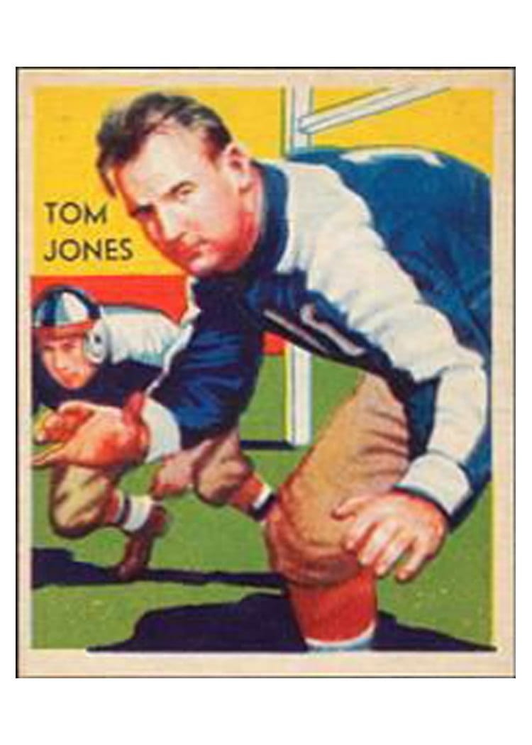 1935 National Chicle Tom Jones #17 card