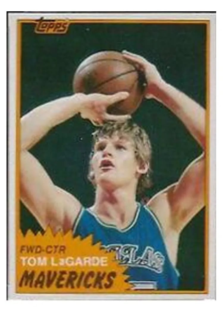 1981 Topps Tom LaGarde #10 card