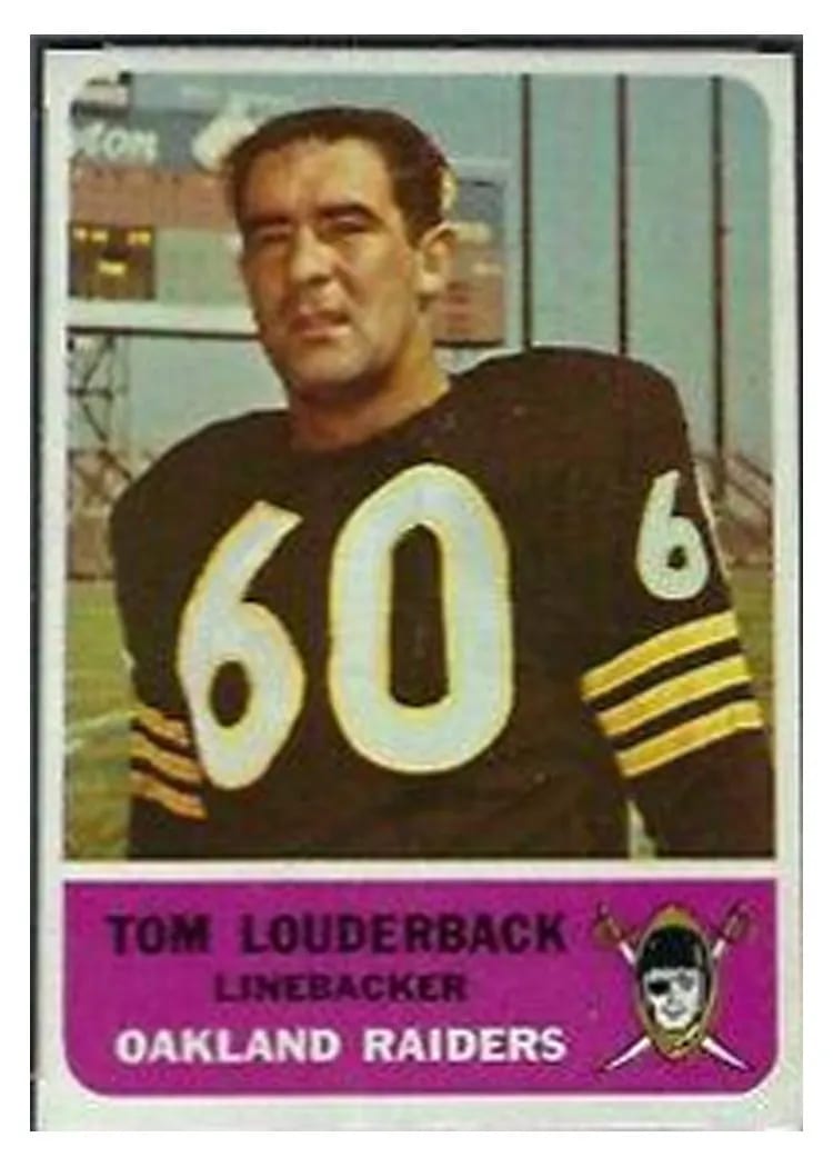 1962 Fleer Tom Louderback #75 card