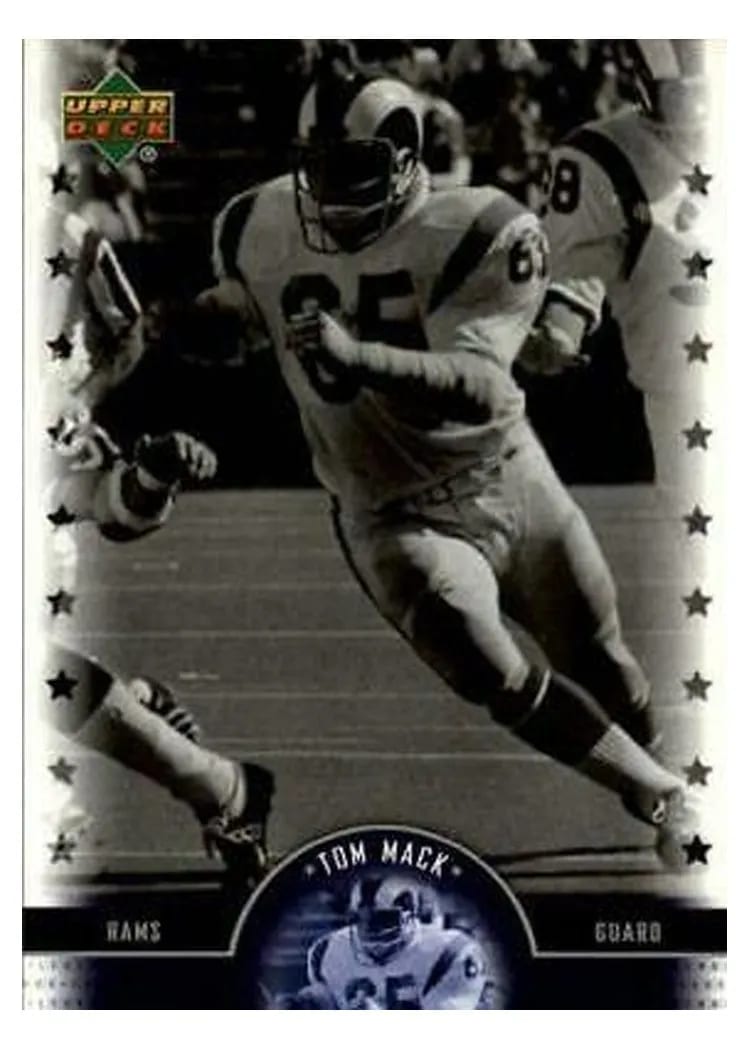 2005 Upper Deck Legends Tom Mack #20 card