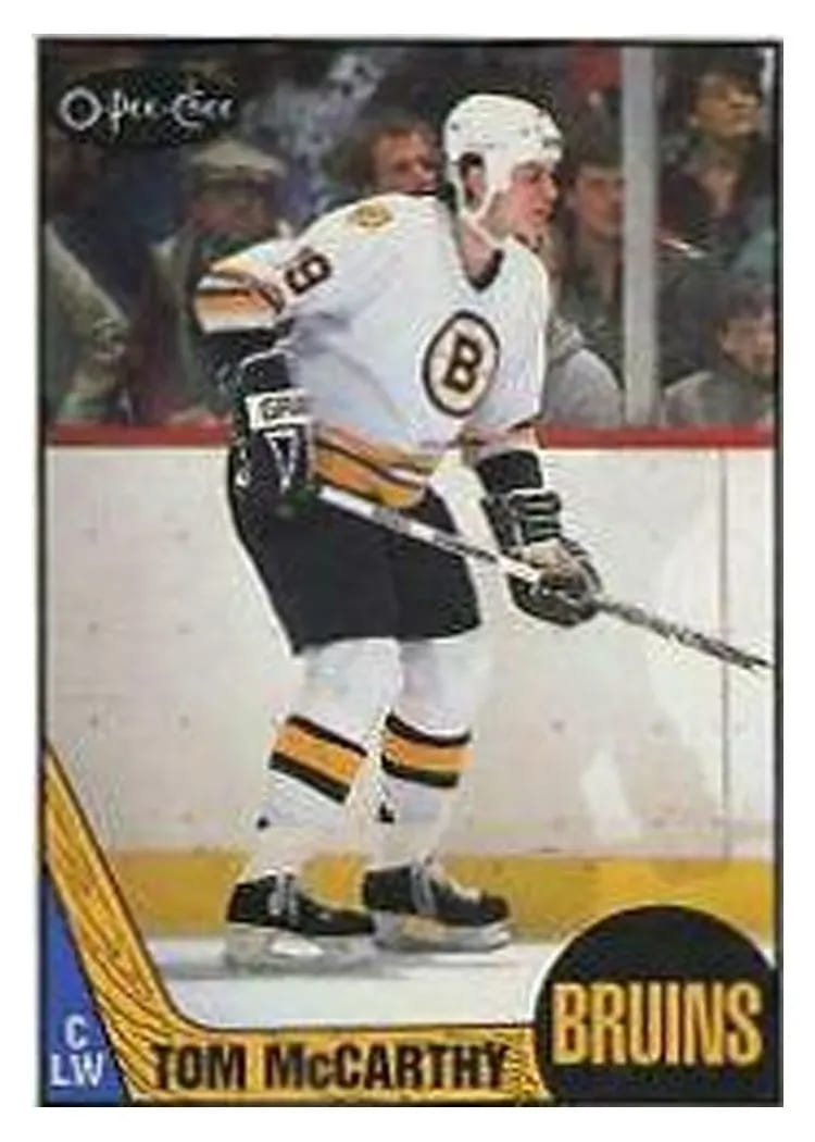 1987 O-Pee-Chee Tom McCarthy #38 card