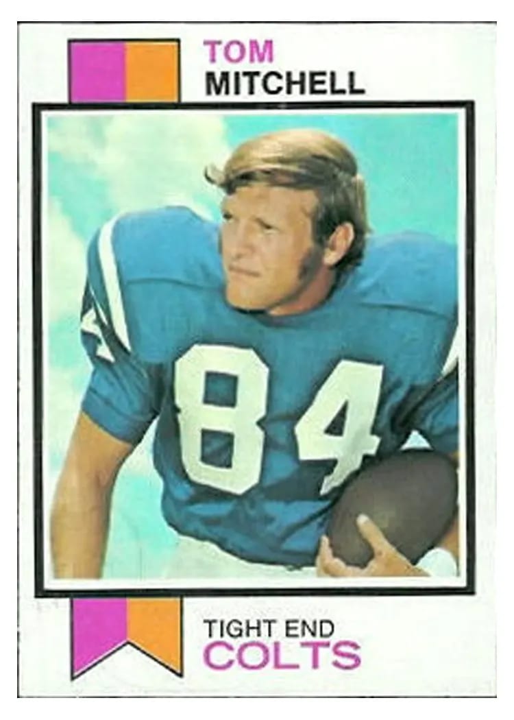 1973 Topps Tom Mitchell #292 card