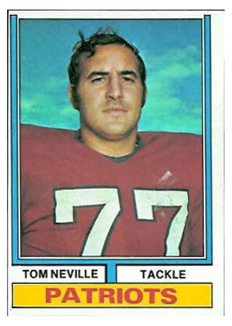 1974 Topps Tom Neville #77 card