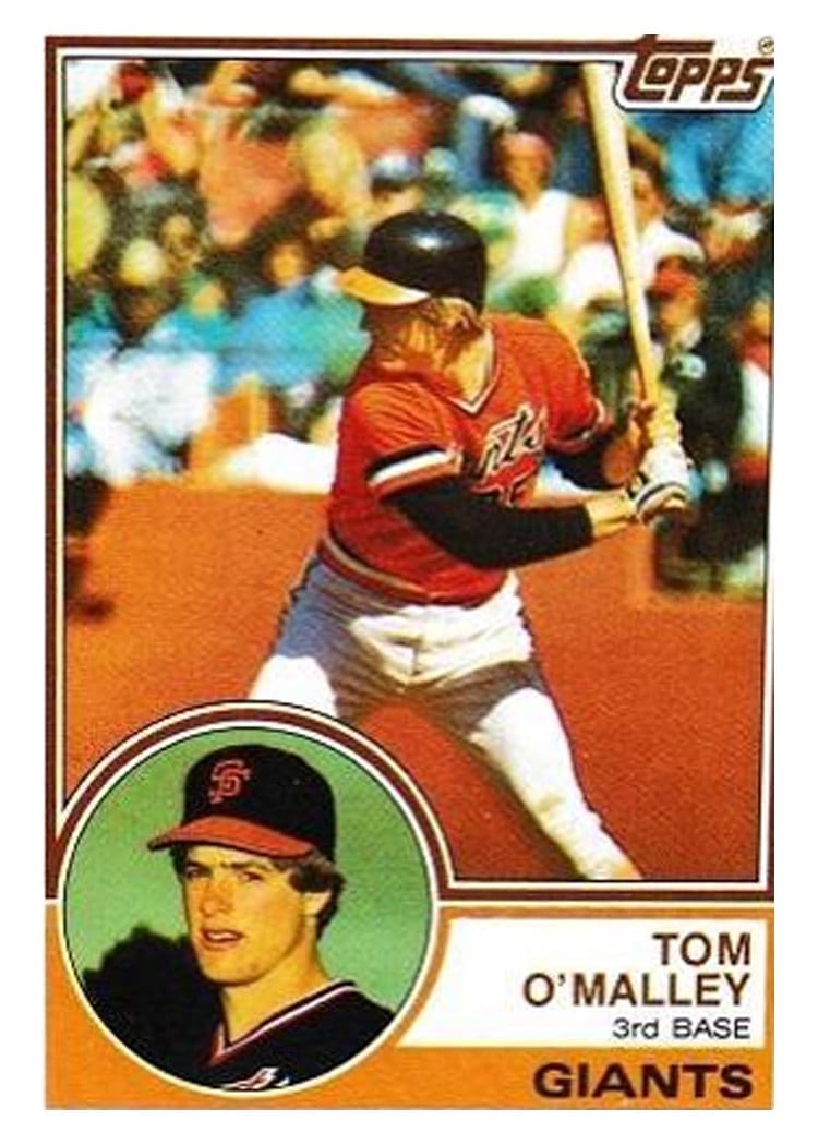 1983 Topps Tom O'Malley #663 card