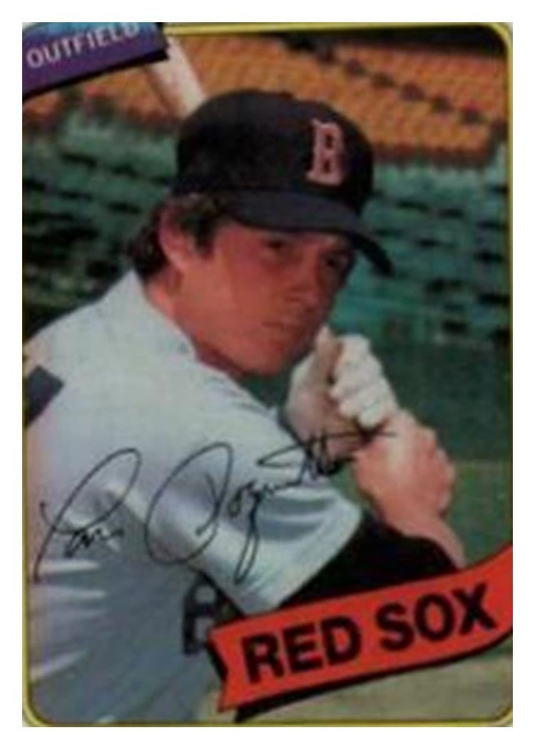 1980 Topps Tom Poquette #597 card