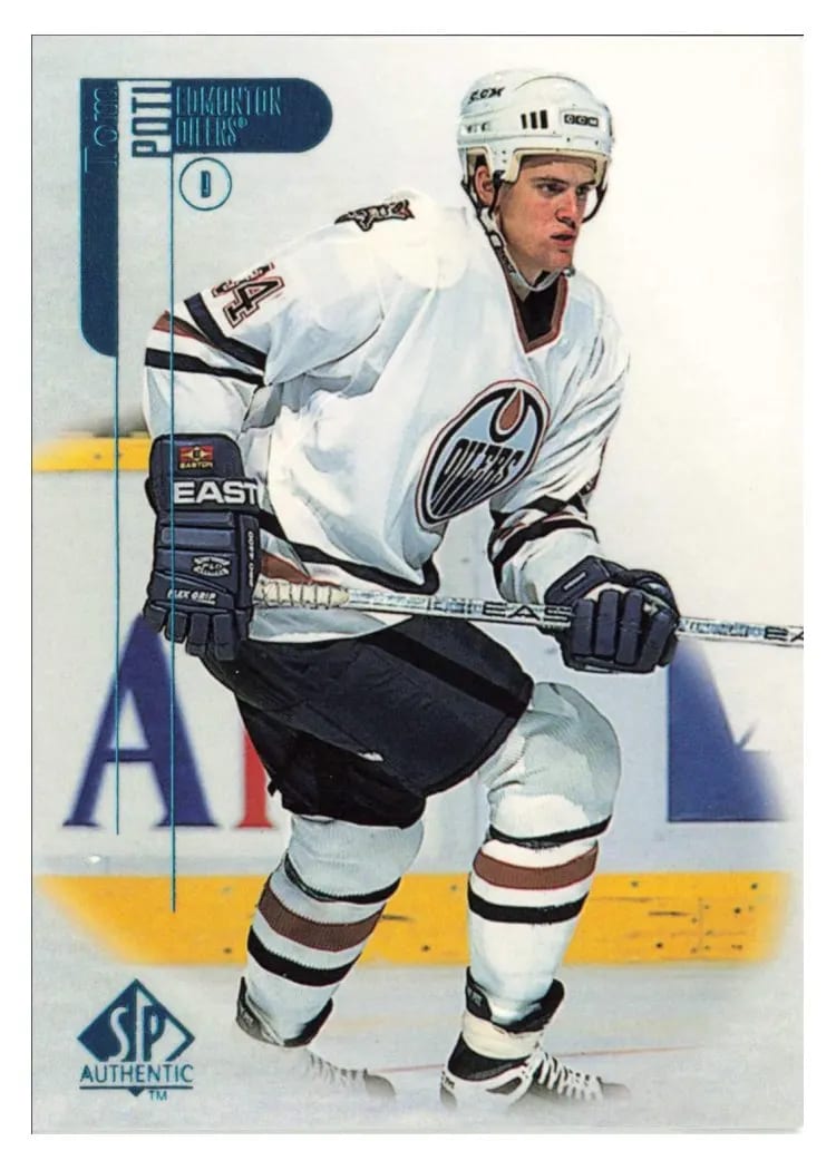1998 SP Authentic Tom Poti #35 card