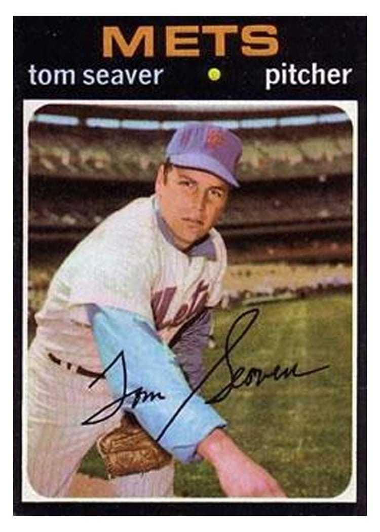 1971 Topps Tom Seaver #160 card