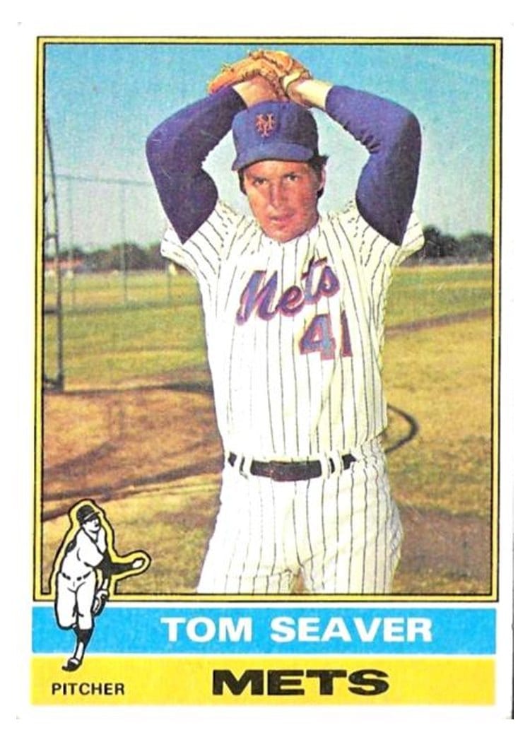 1976 Topps Tom Seaver #600 card
