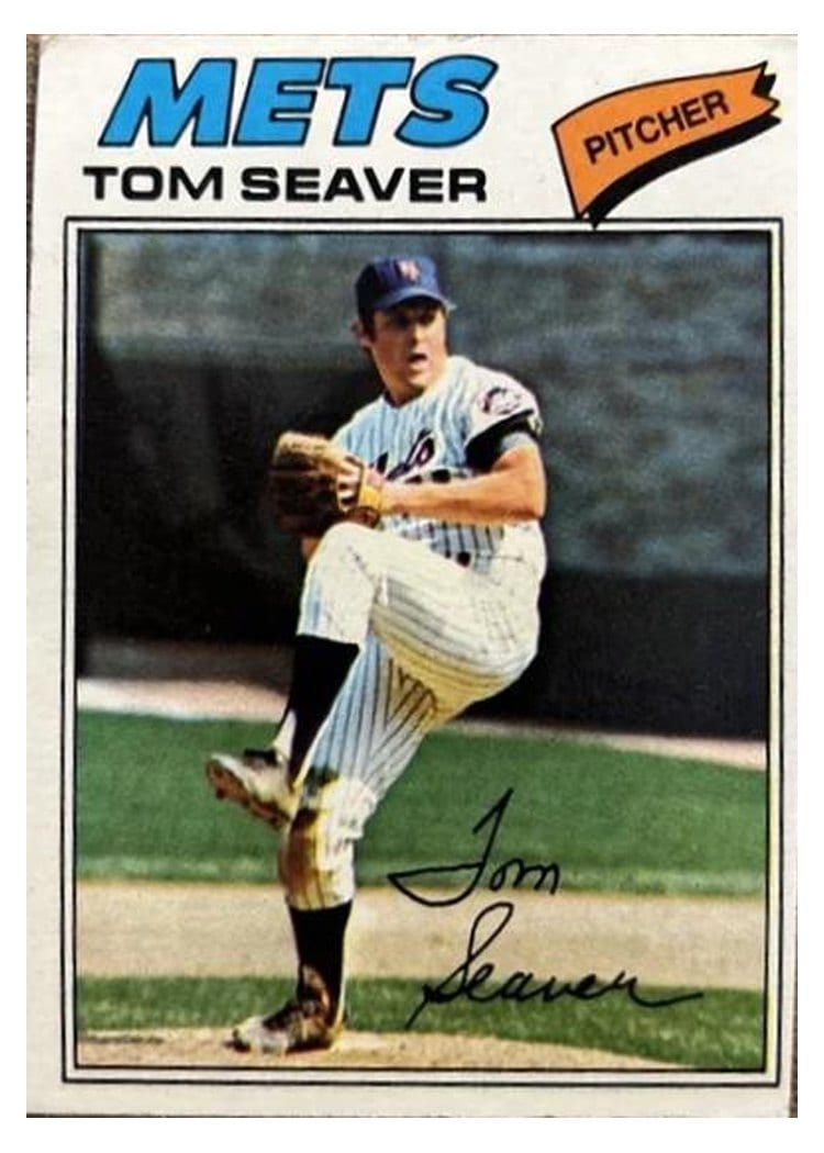 1977 Topps Tom Seaver #150 card